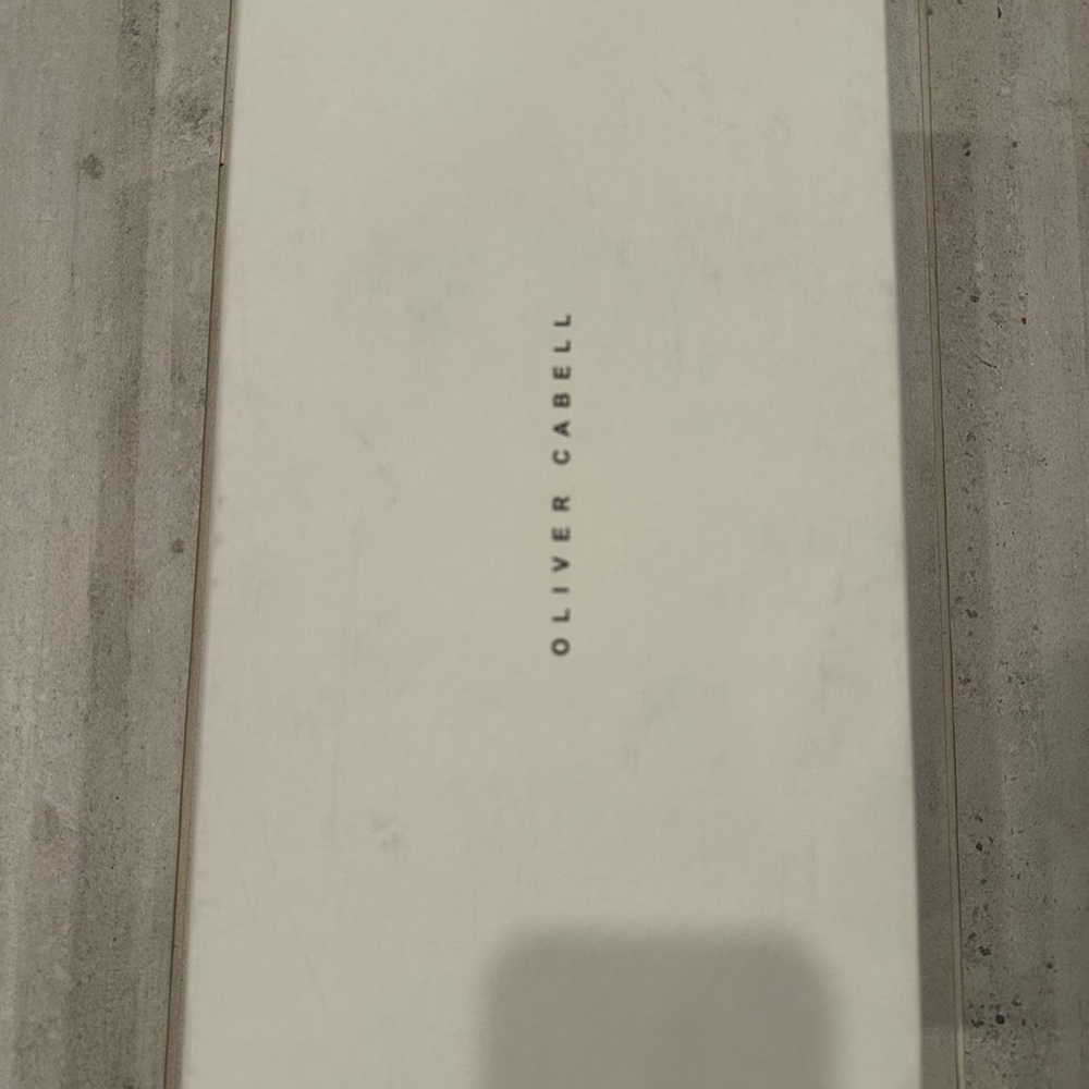 Oliver Cabell Lo White Leather Sneakers - Picture 8 of 9